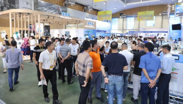 HanoiTex 2025 quy tụ hơn 250 gian hàng công nghệ, nguyên phụ liệu dệt may